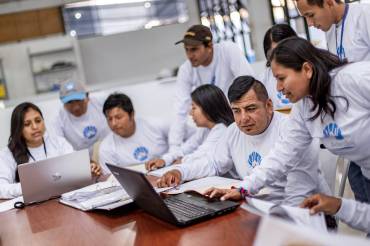 Mujeres en la cadena productiva