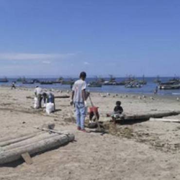 Playas y calles limpias en Sechura